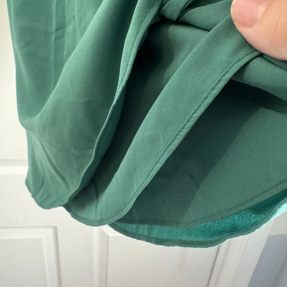 J. Crew Factory Scalloped Cami‎ Top Kelly Green Women's Size 6